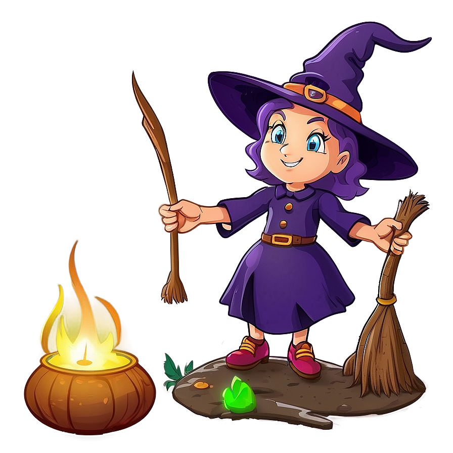 Witch Casting Spell Png 62 PNG Image