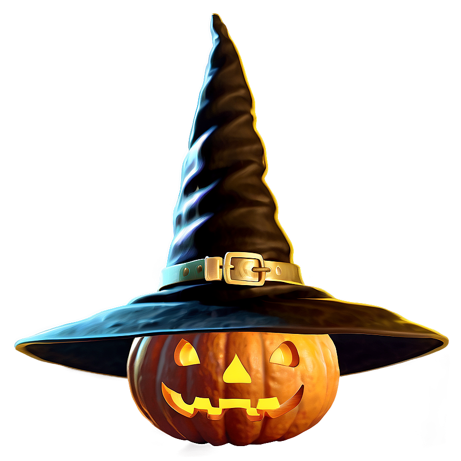 Witch Hat Pumpkin Png 05242024 PNG Image