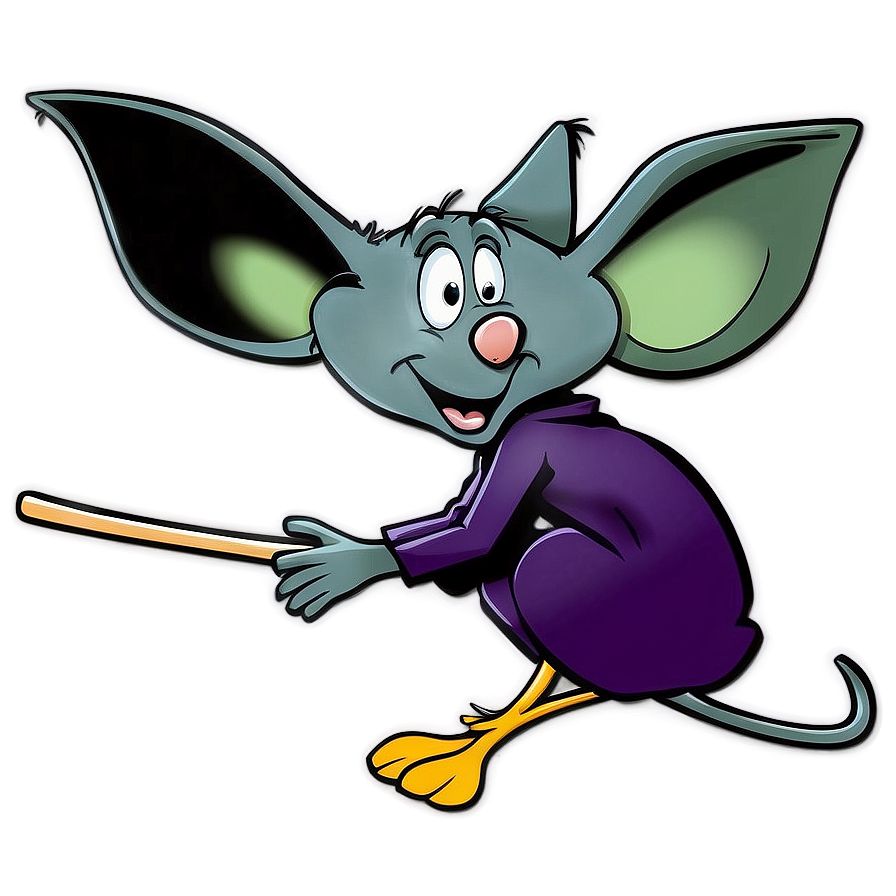 Witch Mouse Cartoon Png Hwe PNG Image