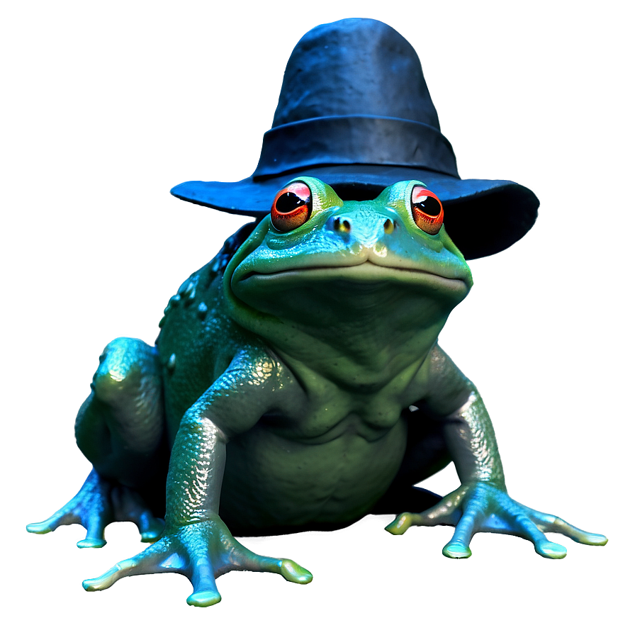 Witch's Familiar Frog Png Atj PNG Image