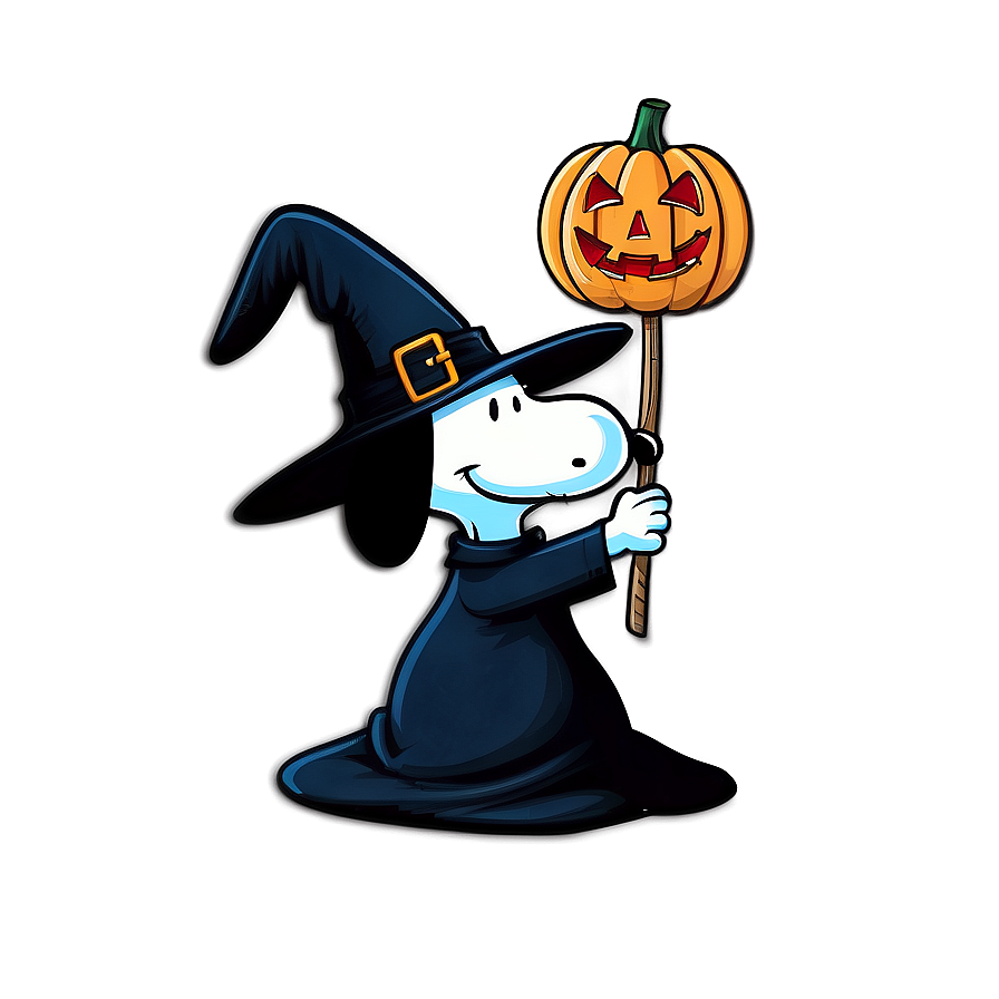 Witch Snoopy Halloween Png Adc87 PNG Image