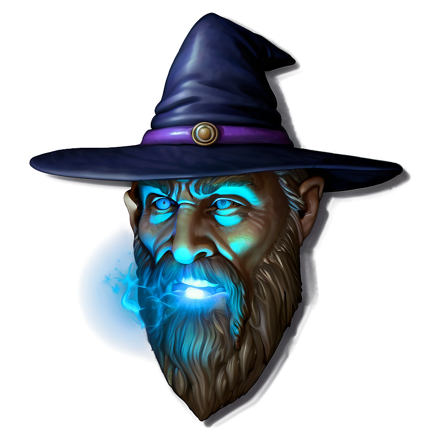 Wizard And Mystical Amulet Png Ndg PNG Image