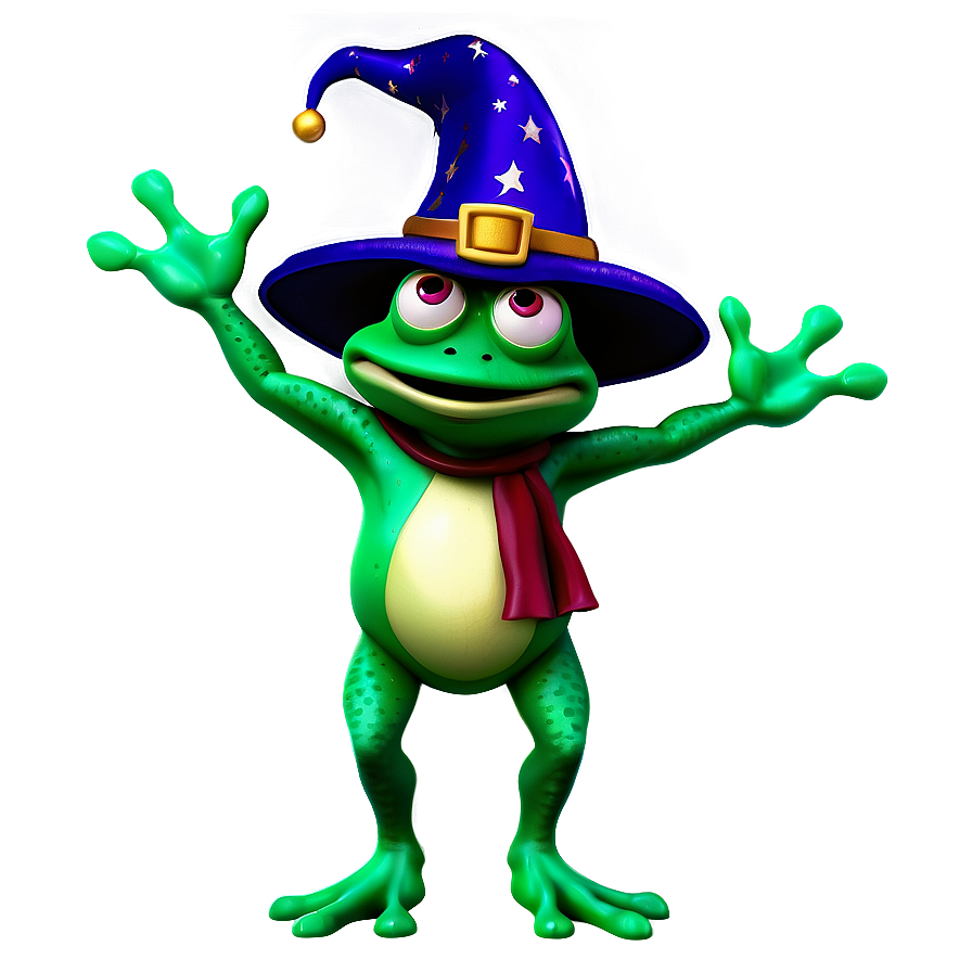 Wizard Frog Cartoon Png 06272024 PNG Image