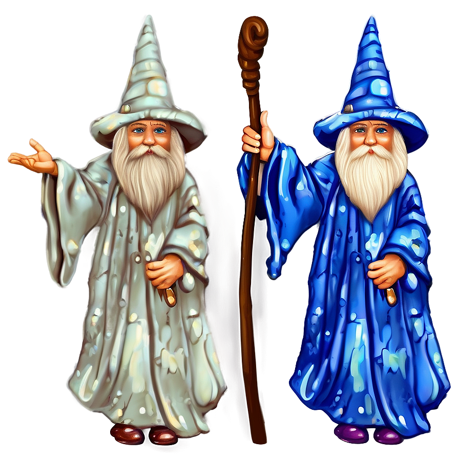 Wizard In Mystic Moonlight Png 06112024 PNG Image