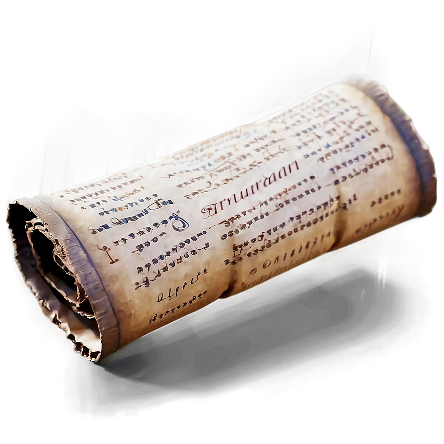 Wizard Spell Scroll Paper Png 06262024 PNG Image