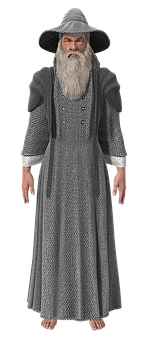 Wizardin Chainmail Robe.jpg PNG Image