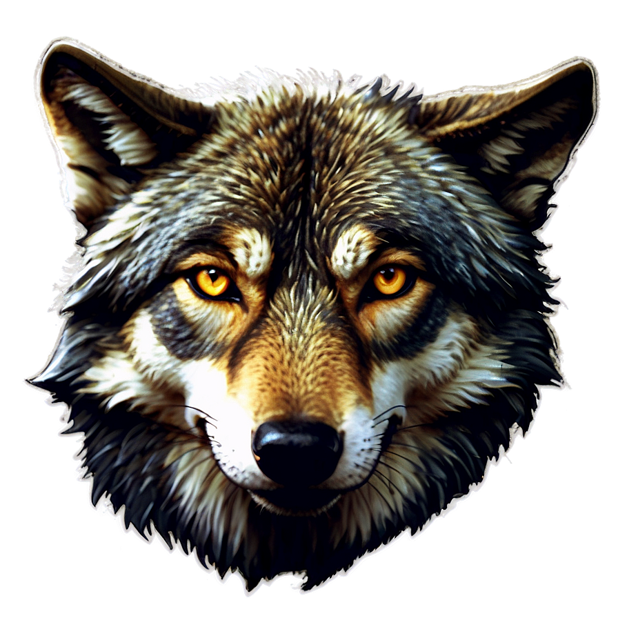 Wolf Eyes Illustration Png 06292024 PNG Image