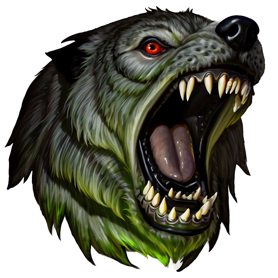 Wolf Head A PNG Image