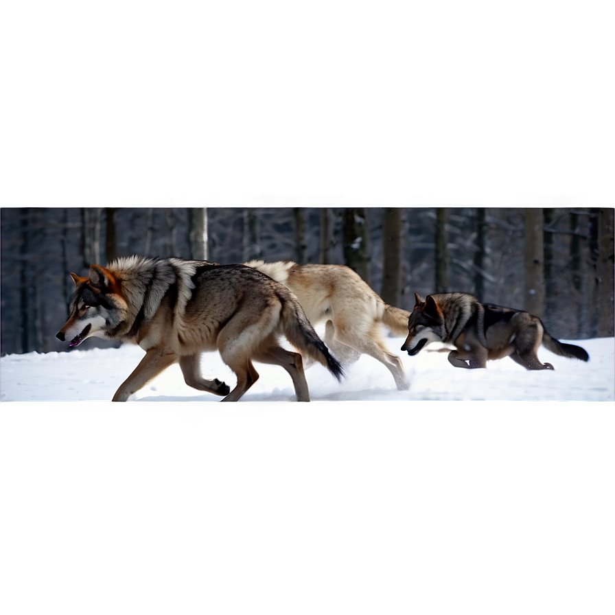 Wolf Pack In The Wild Png 05032024 PNG Image