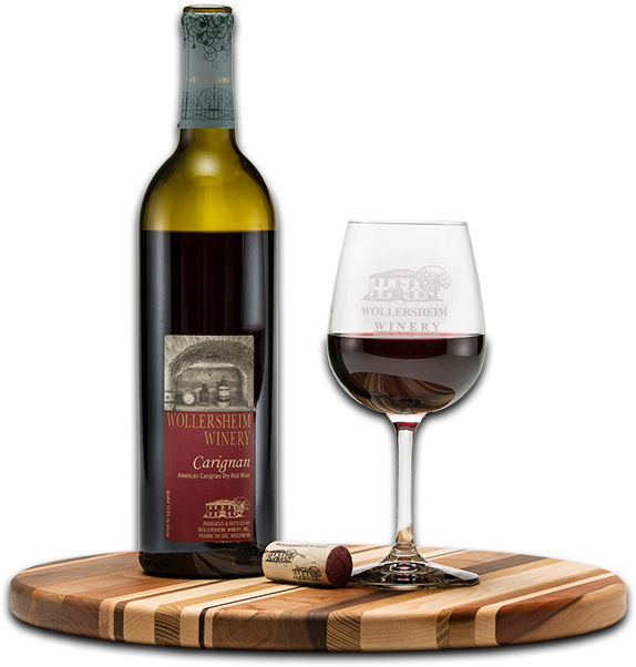 Wollersheim Winery Carignan Red Wine PNG Image