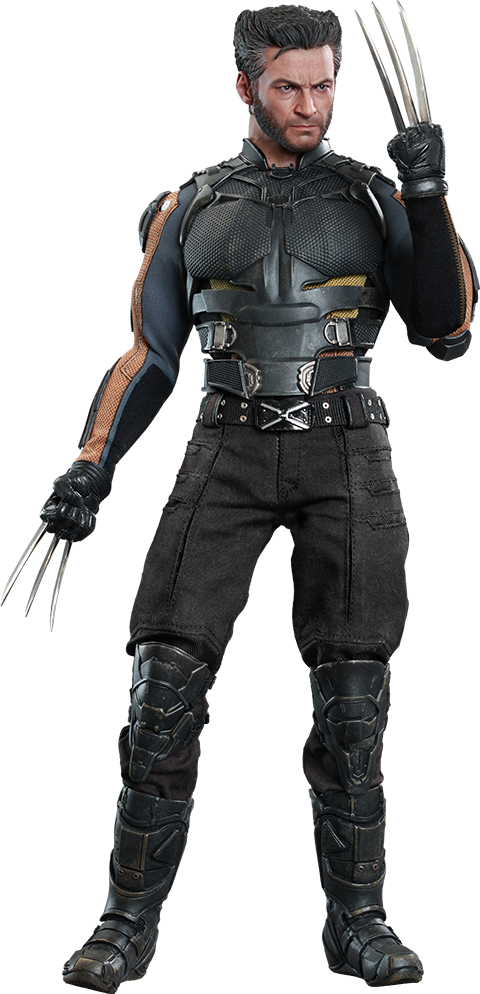 Wolverine Action Figure Pose PNG Image