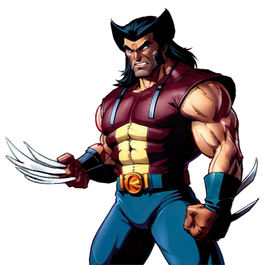 Wolverine Animated Series Png 05212024 PNG Image