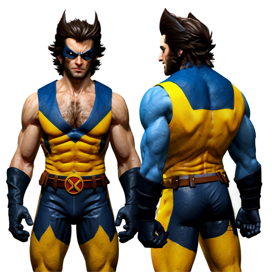 Wolverine Casual Outfit Png Lsn31 PNG Image