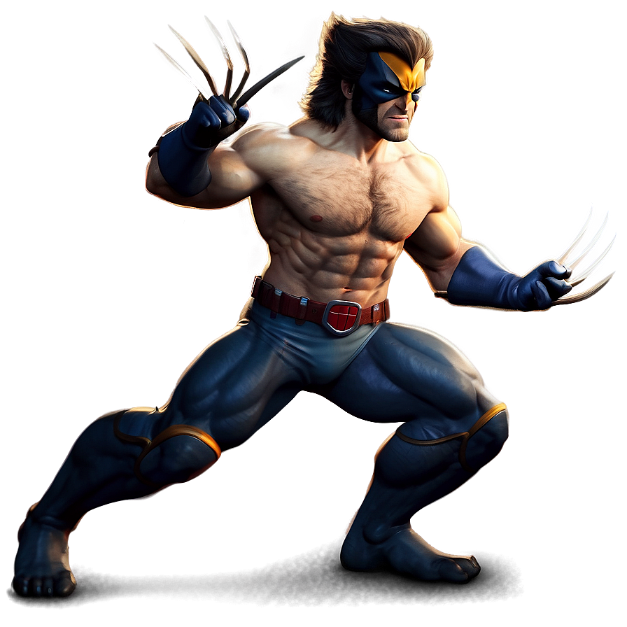 Wolverine Evolution Art Png Qqb PNG Image