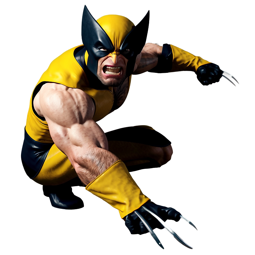 Wolverine Fierce Look Png 63 PNG Image