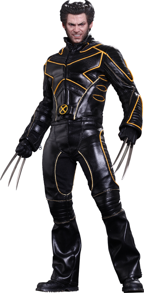 Wolverine Figurein Action Pose PNG Image