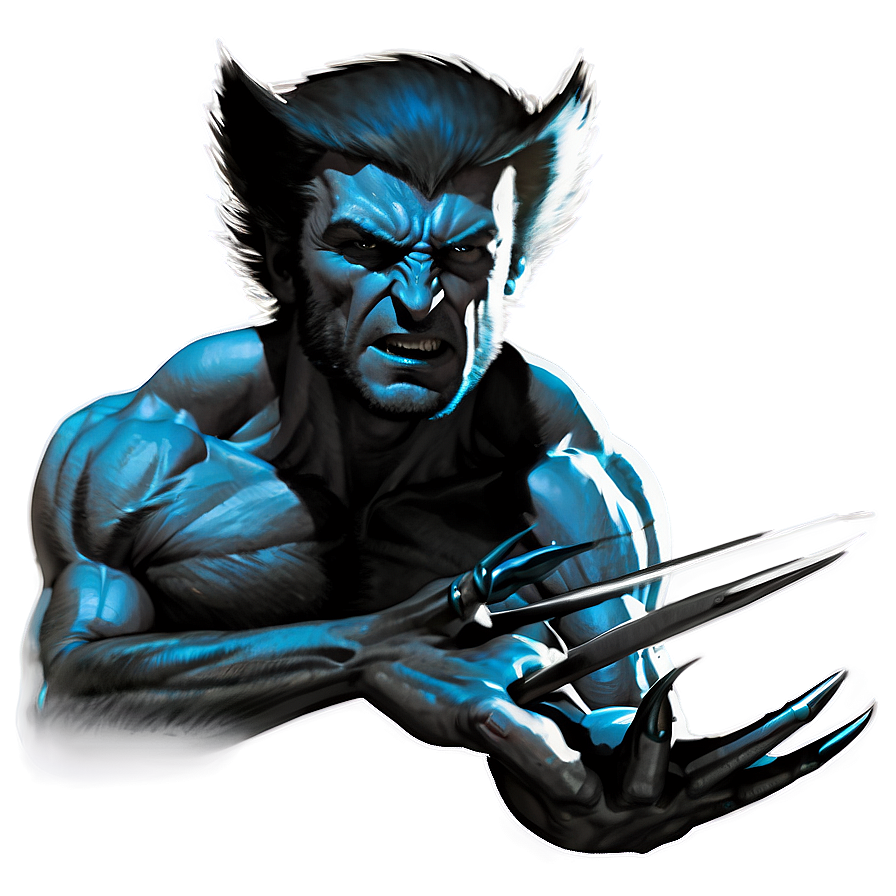 Wolverine In The Moonlight Png 97 PNG Image