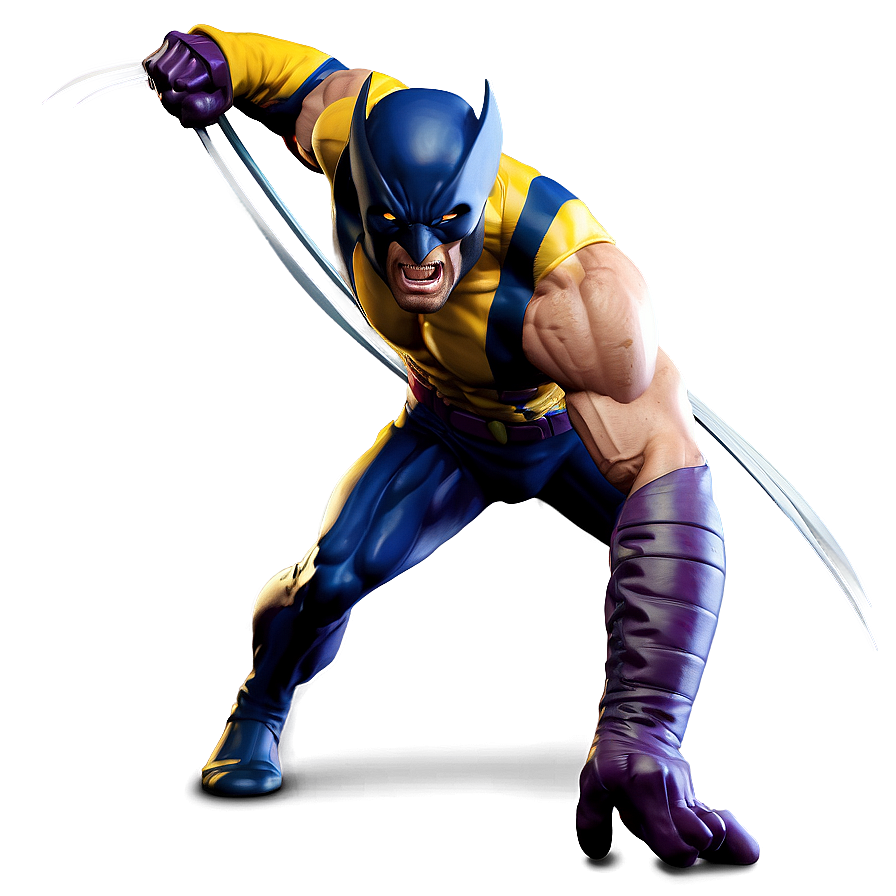 Wolverine Superhero Landing Png 91 PNG Image