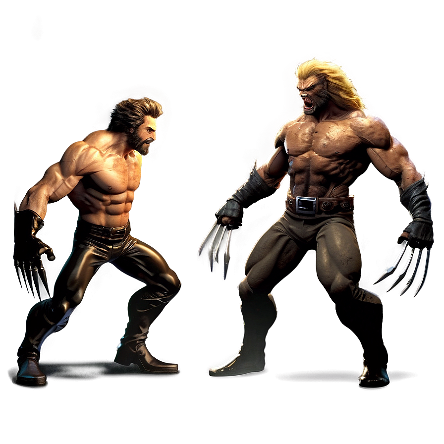 Wolverine Vs Sabretooth Png 22 PNG Image