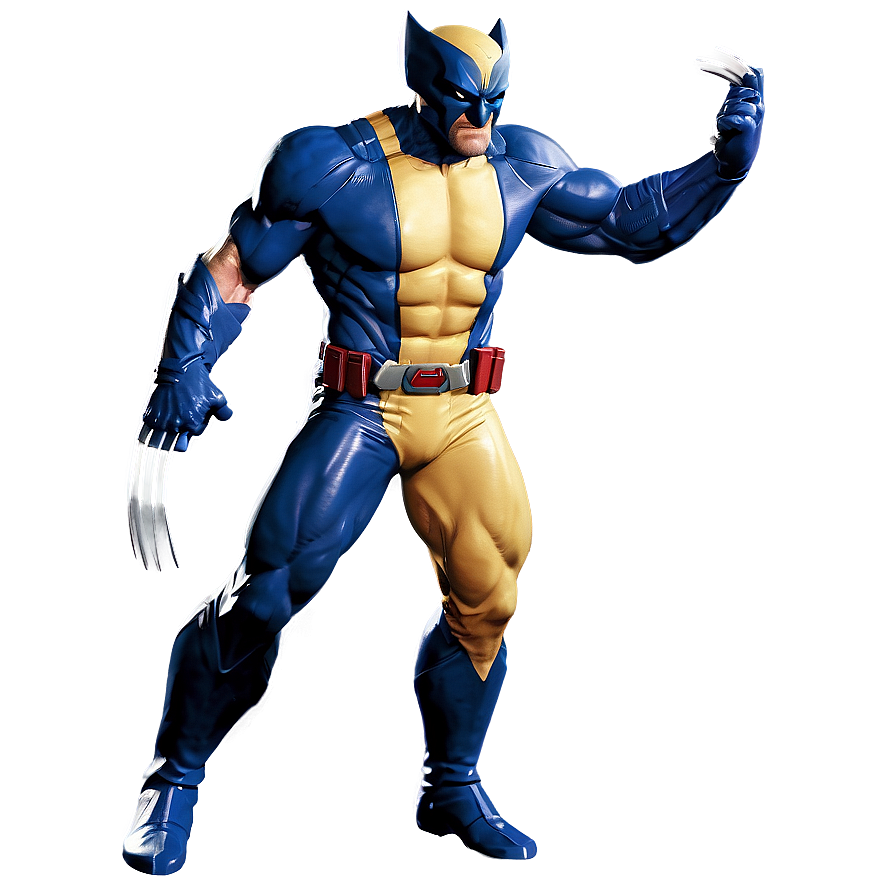 Wolverine Yellow Suit Png Cbm PNG Image