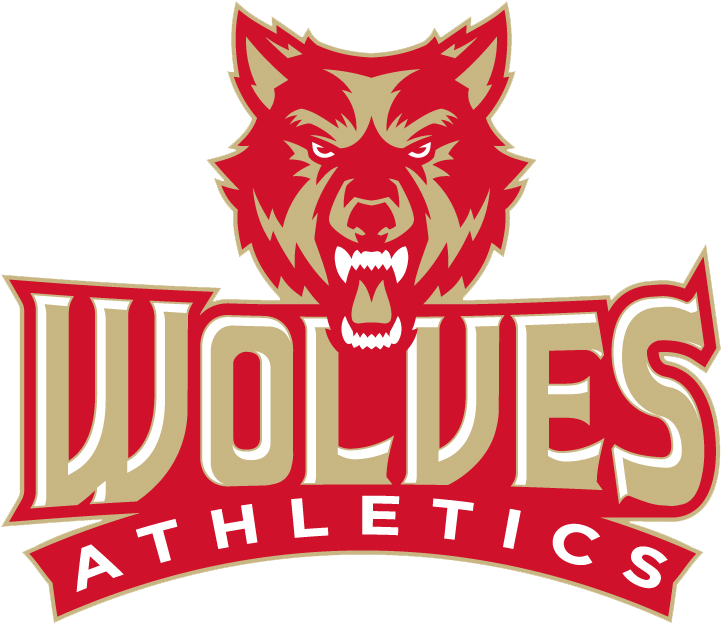 Wolves Athletics Team Logo PNG Image