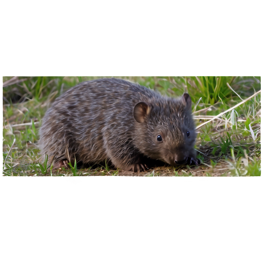 Wombat Burrow Png Akj PNG Image