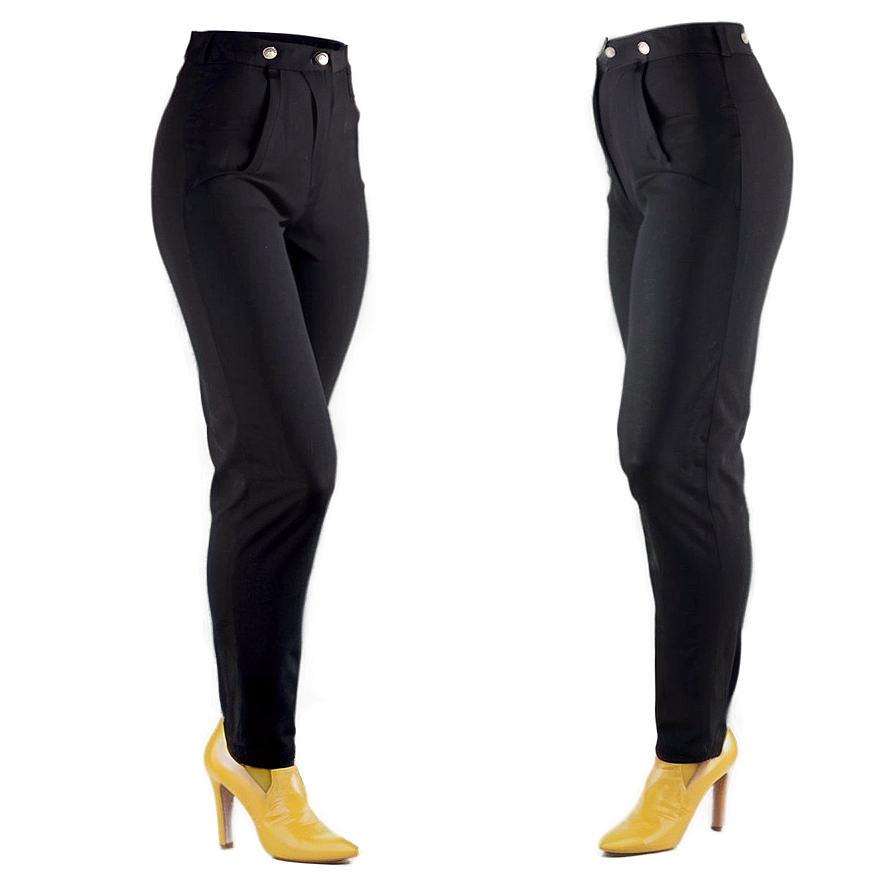 Women's Black Pants Png 51 PNG Image