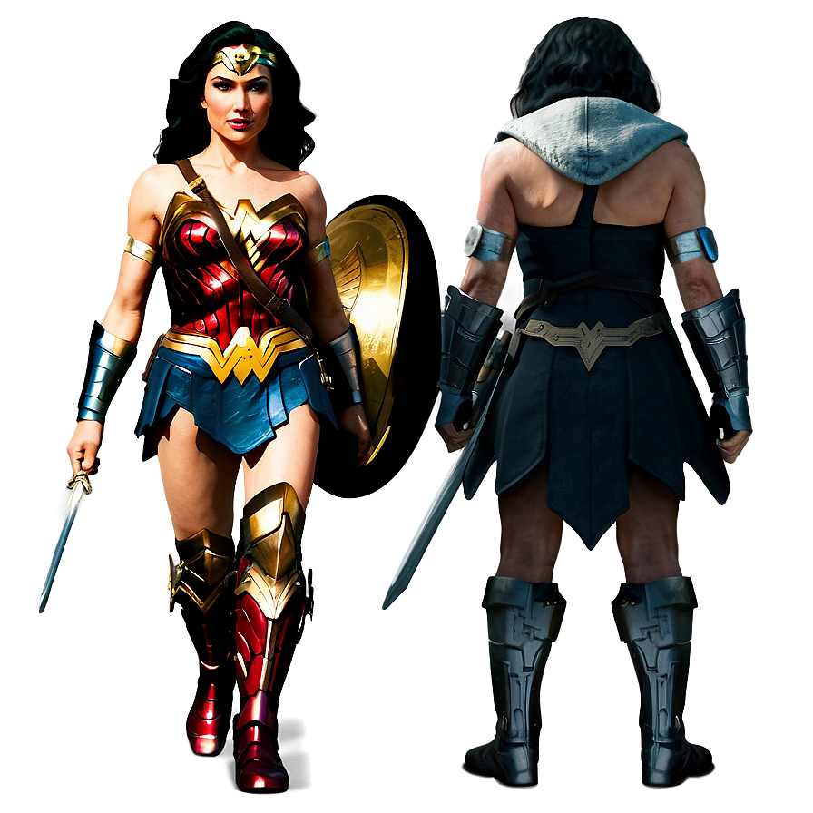 Wonder Woman Alternate Costumes Png Pek PNG Image