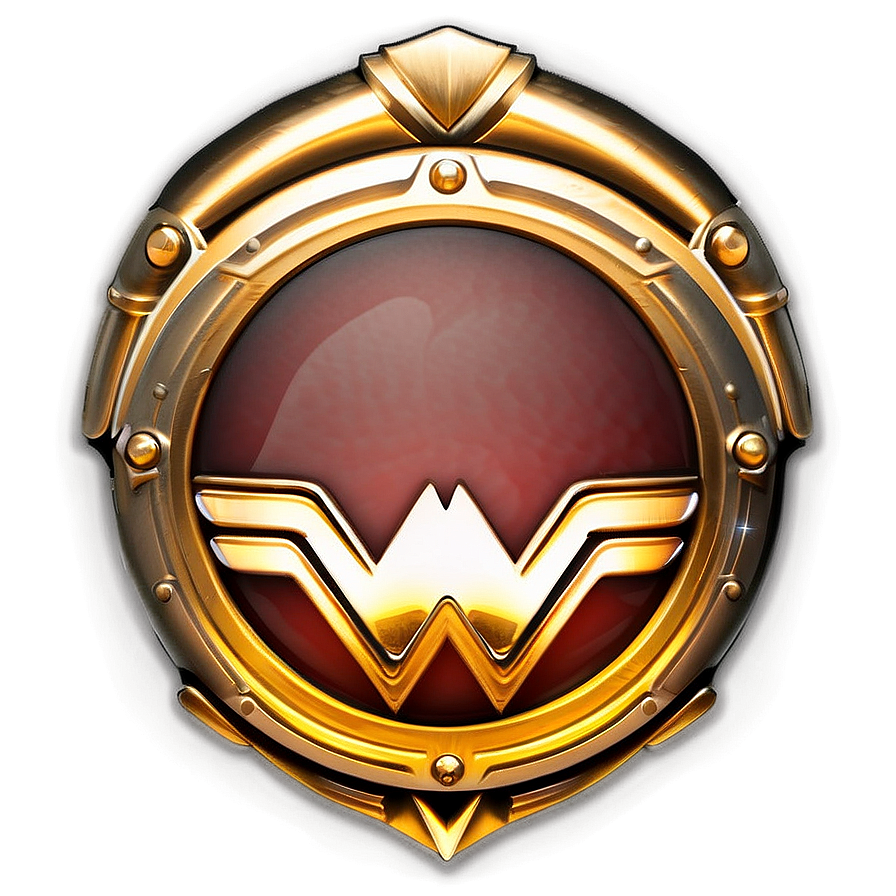 Wonder Woman Emblem Logo Png Ecm PNG Image