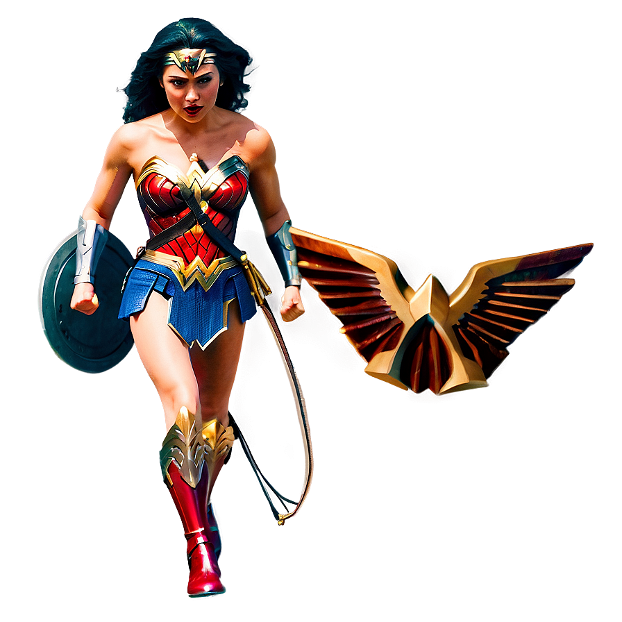 Wonder Woman Flying Png Rbv PNG Image