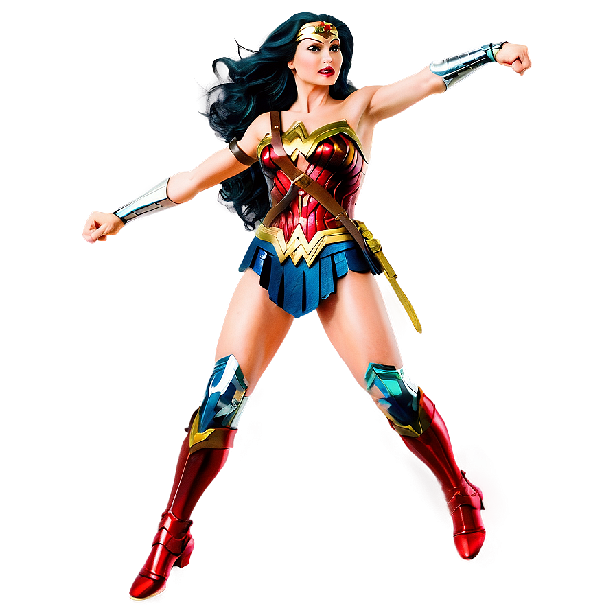 Wonder Woman Flying Png Rem25 PNG Image