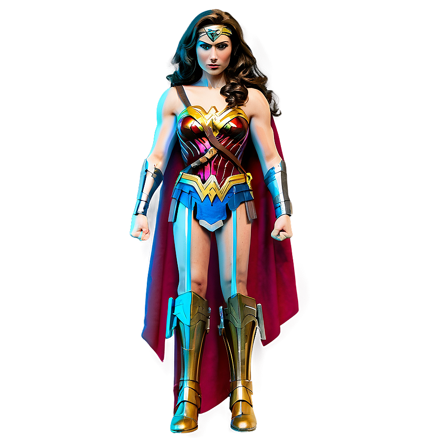 Wonder Woman Sword Pose Png Cil53 PNG Image