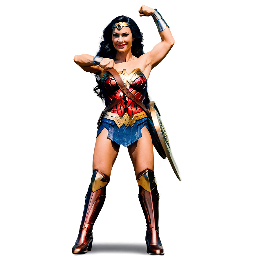 Wonder Woman Victory Pose Png 50 PNG Image