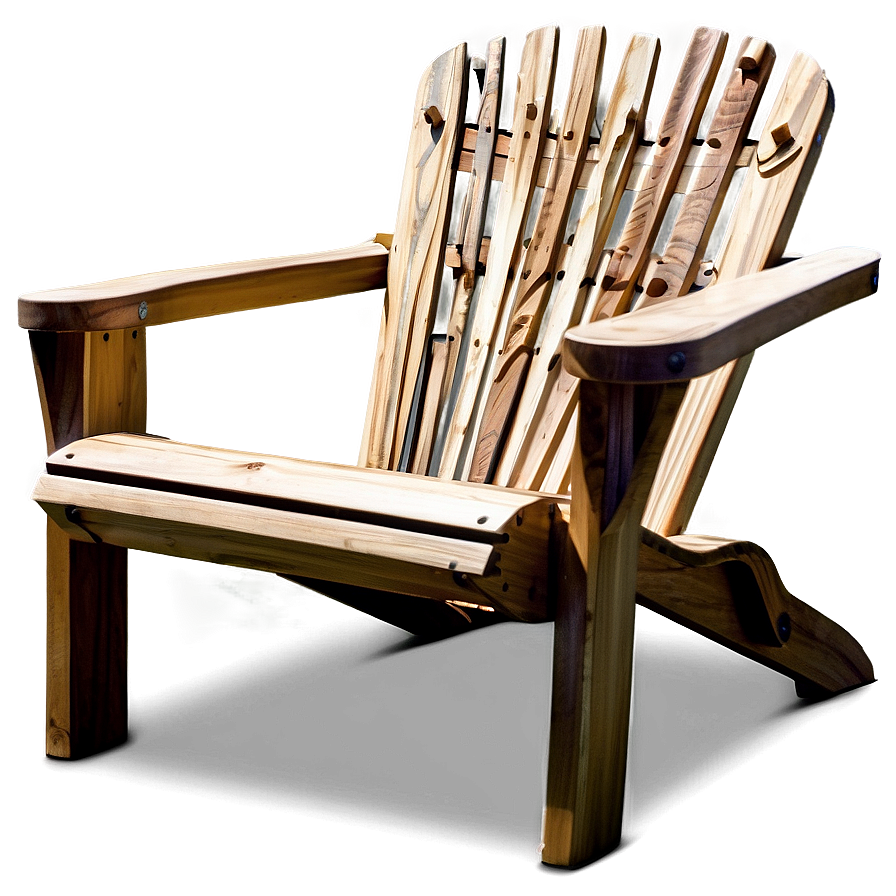 Wood Adirondack Chair Png Geq8 PNG Image