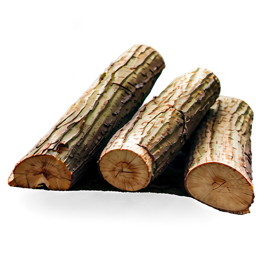 Wood Log For Fireplace Png Rjt PNG Image