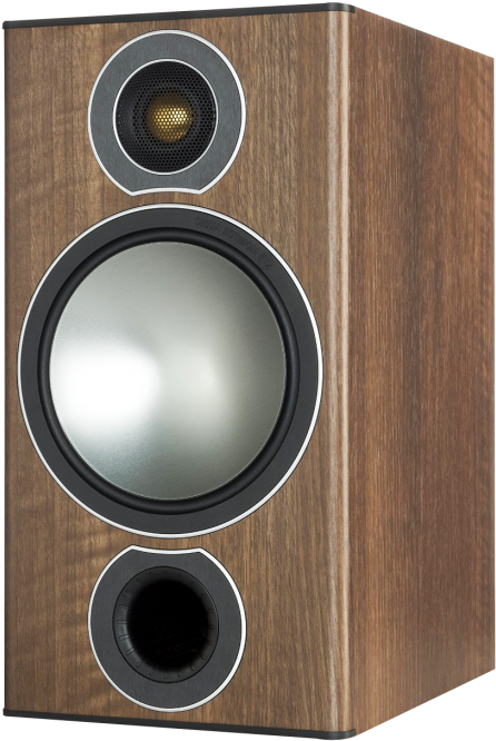 Wooden Bookshelf Speaker PNG Image