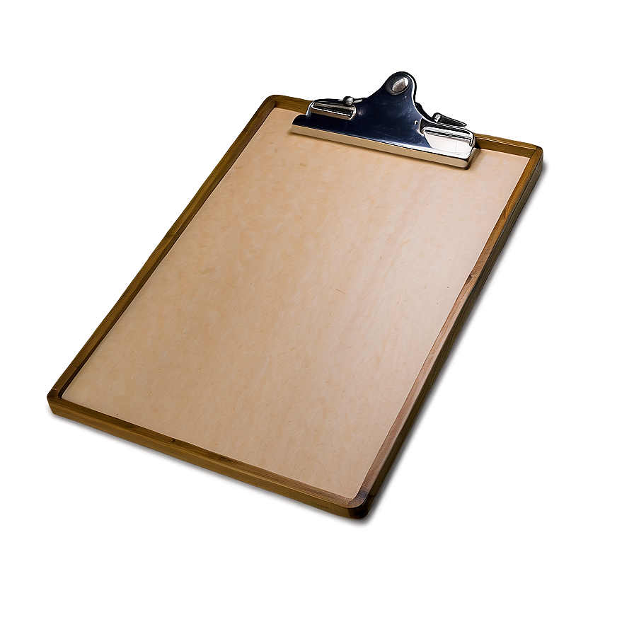 Wooden Clipboard Png Kqt PNG Image