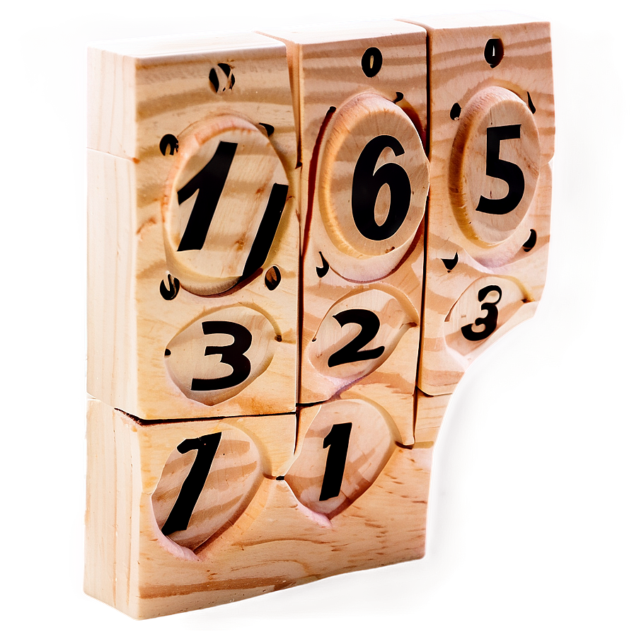 Wooden Countdown Timer Png Gwn PNG Image