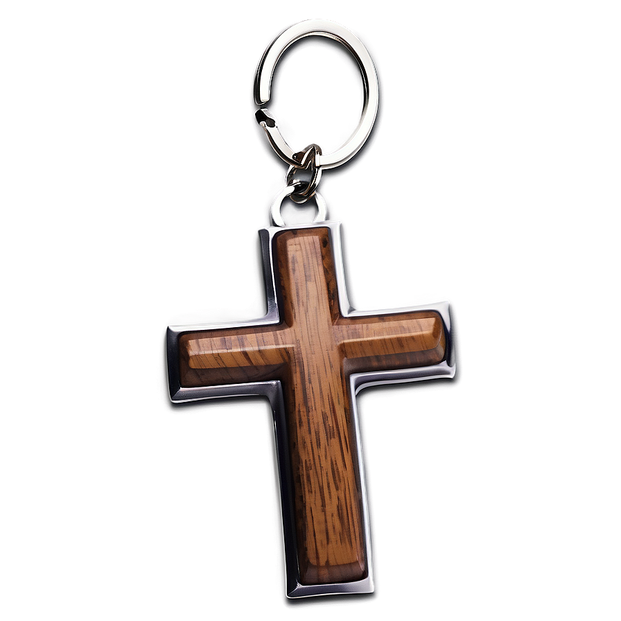 Wooden Cross Keychain Png 77 PNG Image