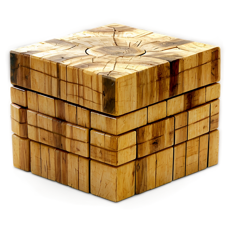 Wooden Cube Png Kyb85 PNG Image