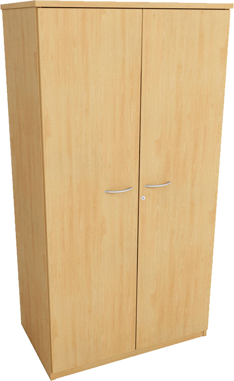 Wooden Cupboard Closet Isolated PNG Image