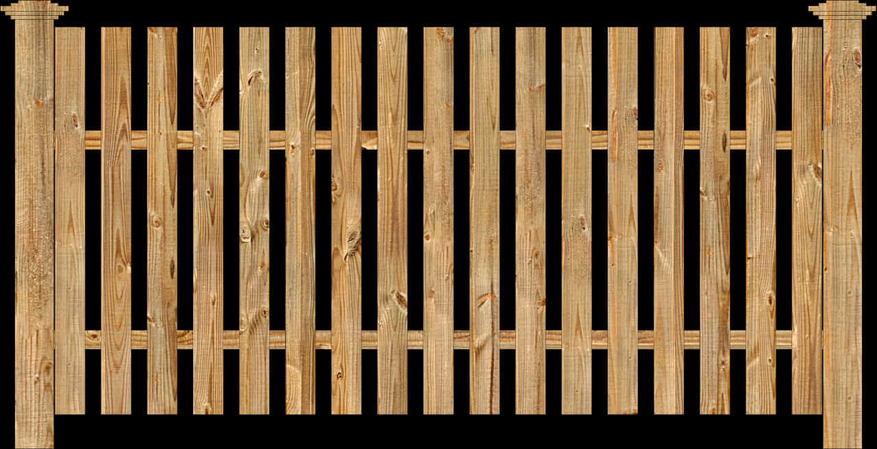 Wooden Fence Texture PNG Image