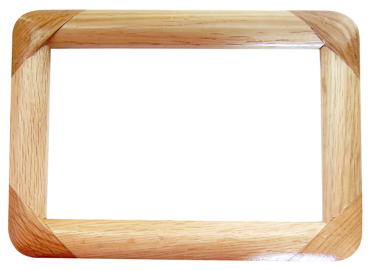 Wooden Frame Transparent Background PNG Image