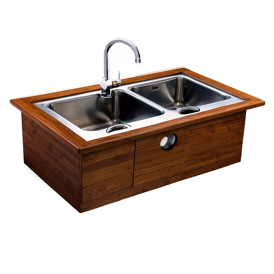 Wooden Kitchen Sink Png Blt97 PNG Image