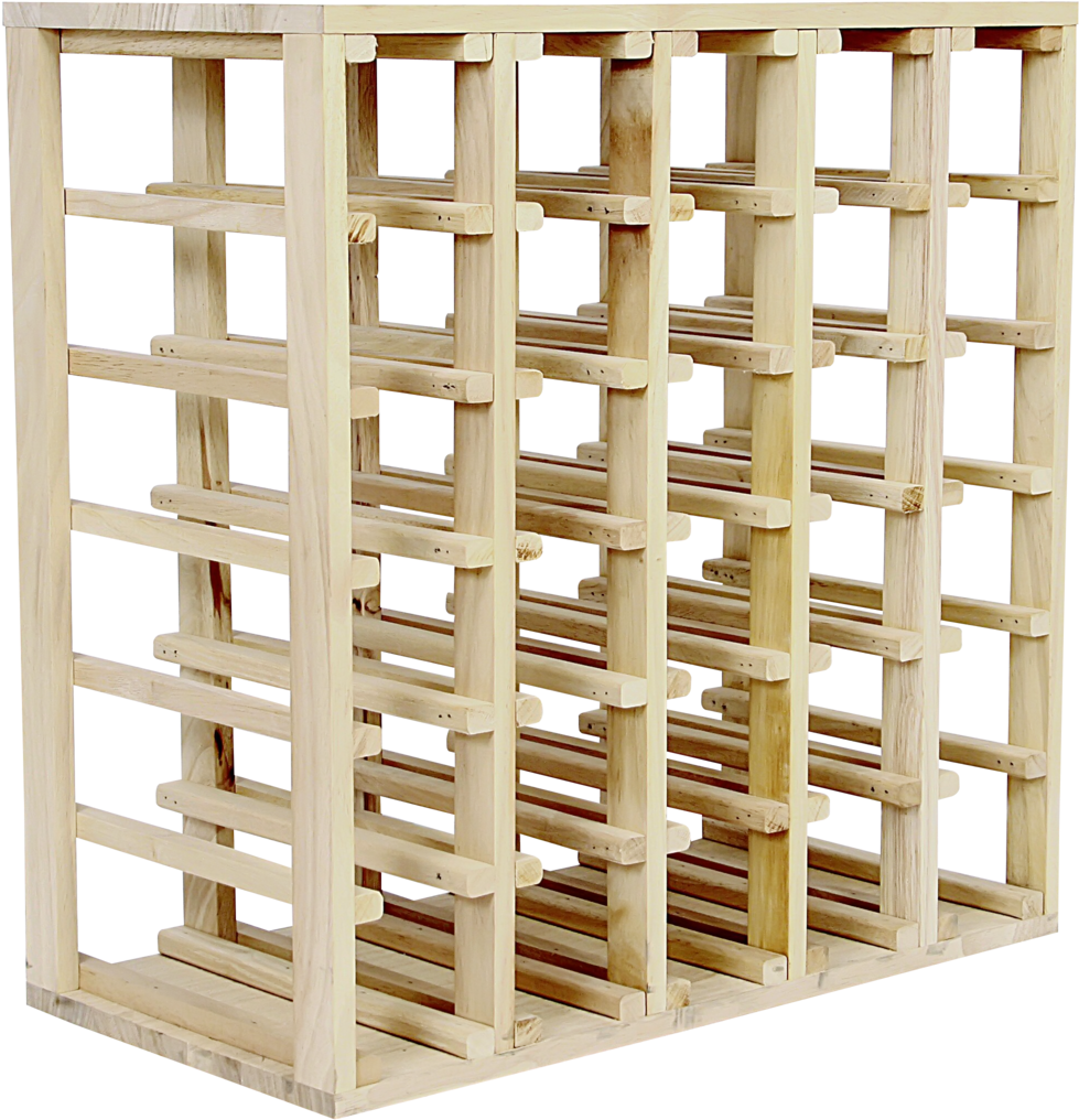 Wooden Lattice Structure PNG Image