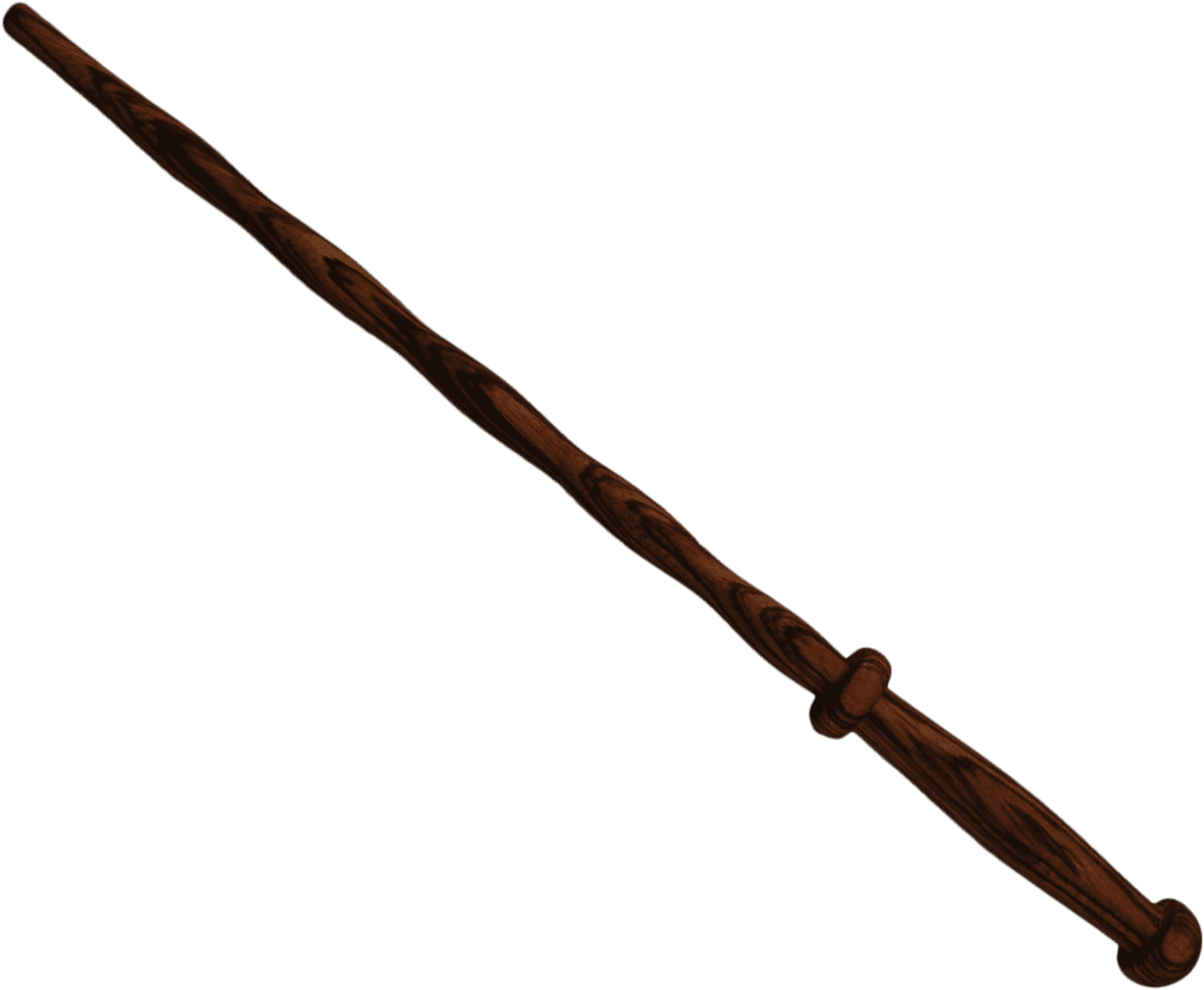 Wooden Magic Wand PNG Image