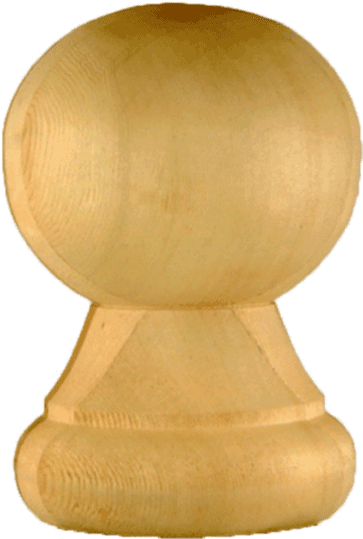 Wooden Pawn Chess Piece PNG Image
