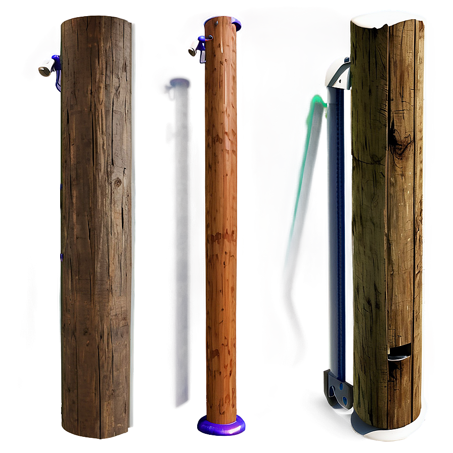 Wooden Pole A PNG Image