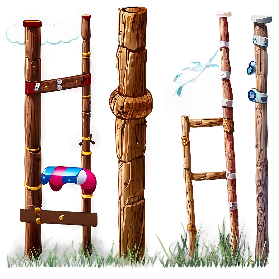 Wooden Pole Clipart Png Wtd PNG Image