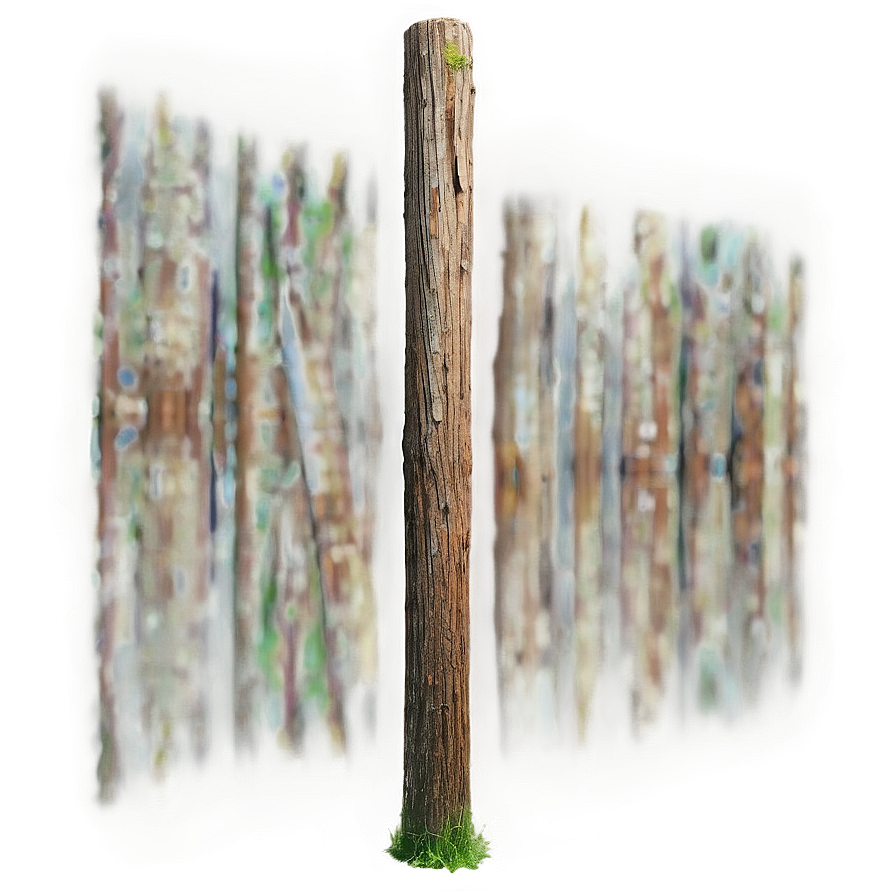 Wooden Pole Isolated Png 5 PNG Image